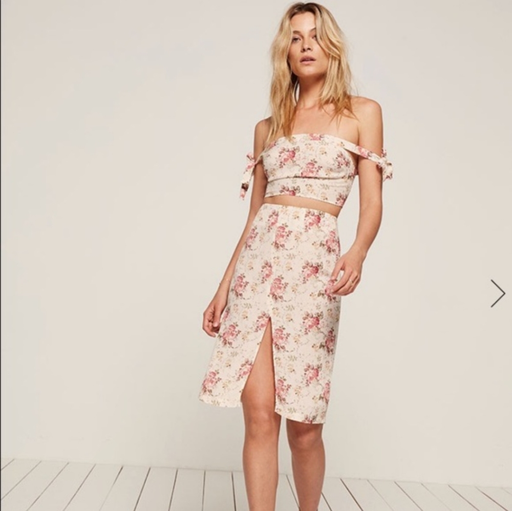 Reformation Gramercy Two Piece Set. NWT 4